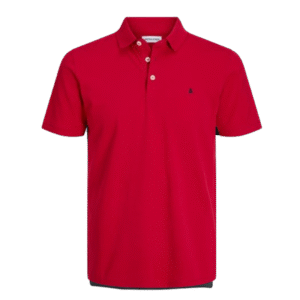 shirt red Plain polo shirt for men